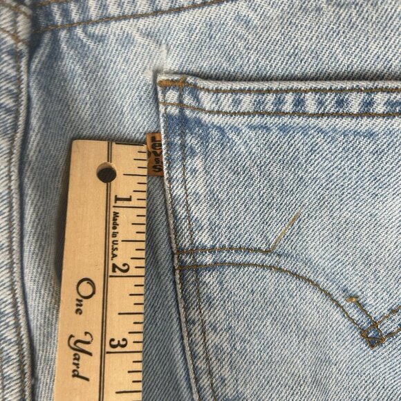 Vintage Orange Tab Levis 550 Jeans Relaxed Fit Men's 34x32 Denim - Picture 2 of 9
